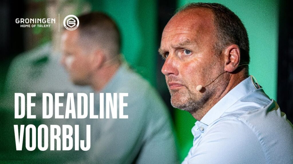 Directie en trainer van FC Groningen blikken terug op de transferperiode