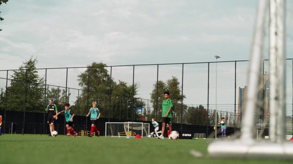 Training tijdens de Debutantenclinic bij GRC Groningen