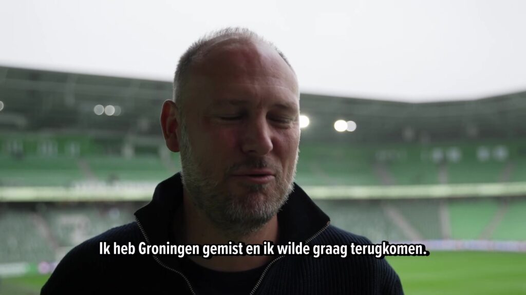 Andreas Granqvist bij zijn bezoek aan Euroborg.